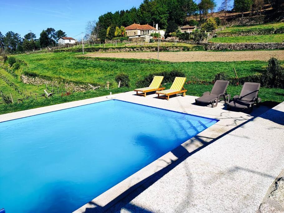 Casa Cabreiros De Baixo Villa Melgaço Exteriör bild