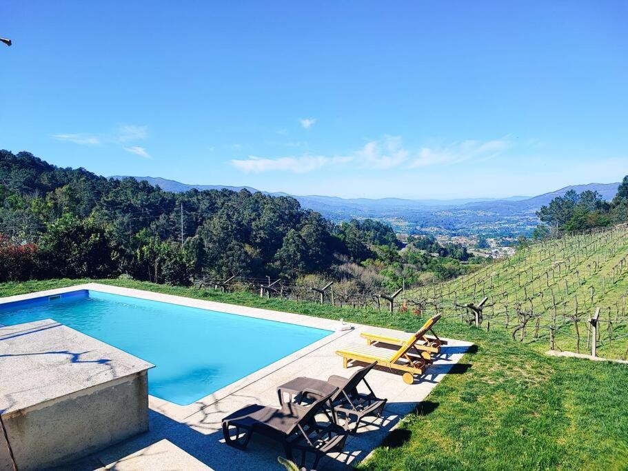 Casa Cabreiros De Baixo Villa Melgaço Exteriör bild